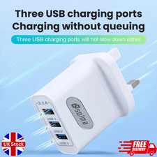 3 Multi-Port Fast Quick Charge