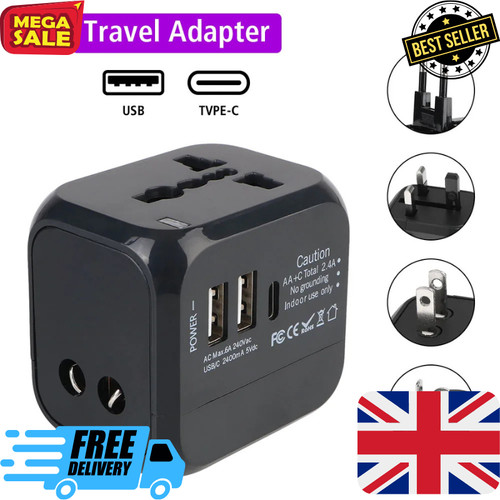 Universal travel adapter - travel,