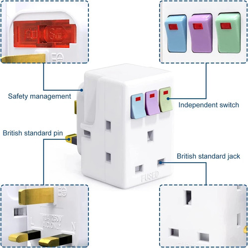 Way plug adapter multi - plug,