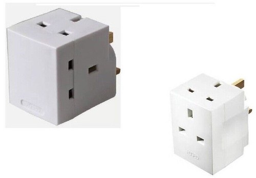 Way mains socket adaptor - mains,
