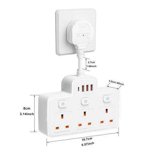 Multi plug adaptor in 1 - multi, adaptor,