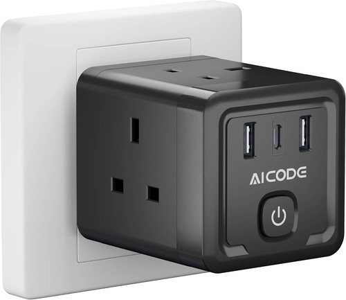 Multi plug adapter with usb - multi,