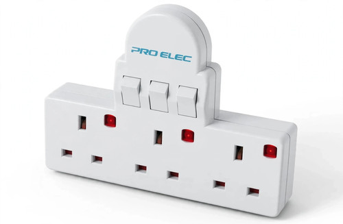 Pro elec way gang - pro, switched