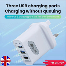 3 Multi-Port Fast Quick Charge