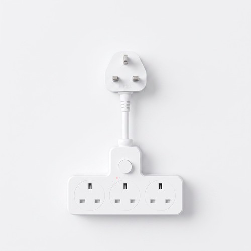 Plug adapter 13a 3120w - 3-in-1,