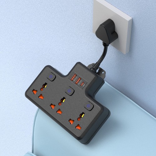 Multi plug adaptor in - plug, 6