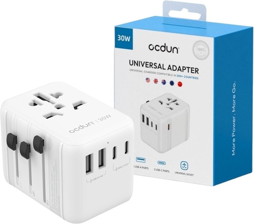 Universal travel adapter - universal,