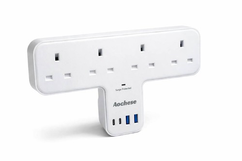Way plug extension with 2 - way,