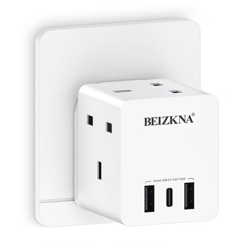 Multi plug adapter with usb - plug,