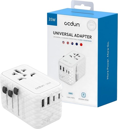 Universal travel adapter - universal,