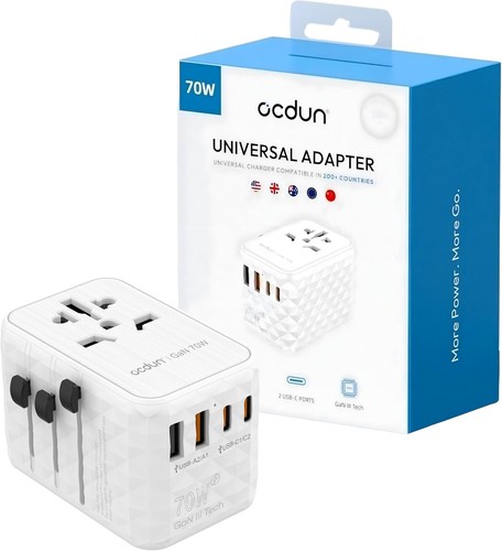 Universal travel adapter - travel,