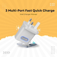 3 Multi-Port Fast Quick Charge