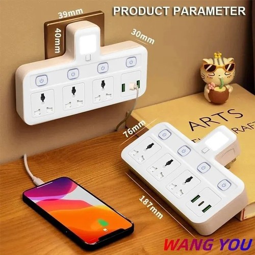 Multi plug adaptor - adaptor,, 1