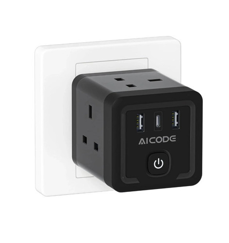 Multi plug adapter with usb - adapter, 3