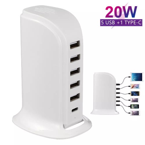 Multi ports usb - 6-ports, phone