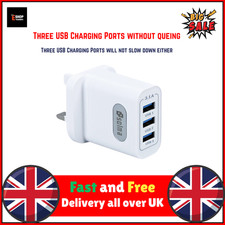 3 Multi-Port Fast Quick Charge