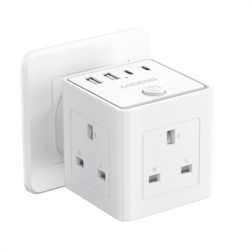 Plug extension socket with - socket,