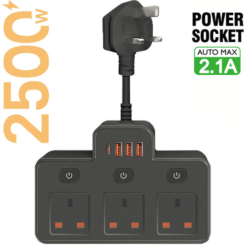 Wall plug extension adapter - wall,