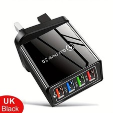4 Multi-Port Fast Quick Charge