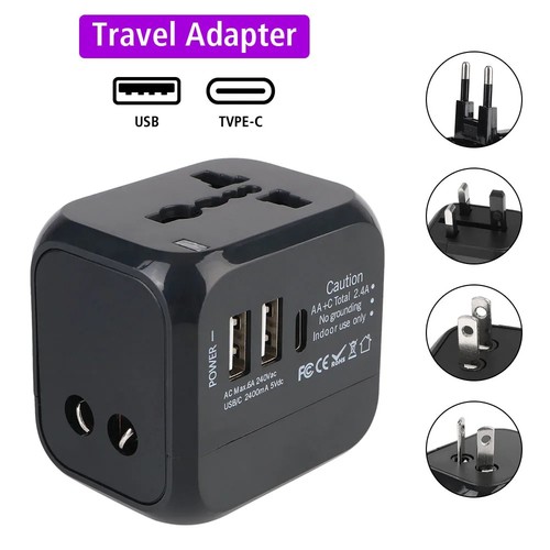 Universal travel adapter - universal,